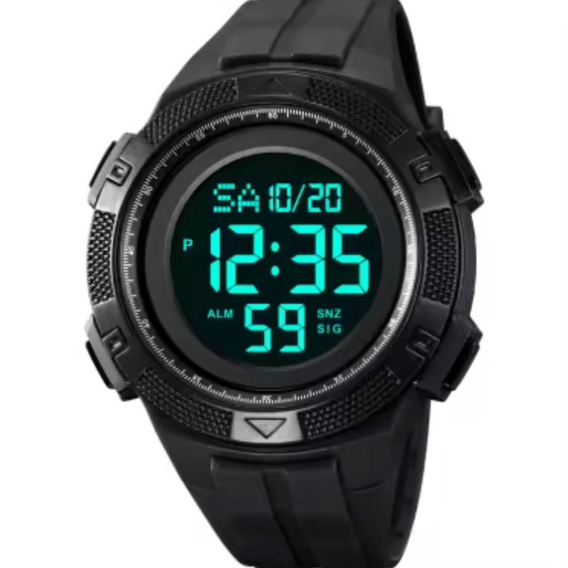 Fashion, accesorii si bijuterii - Barbati - Bijuterii barbati - Ceasuri barbati - Ceas de mana barbatesc Skmei Casual Digital Alarma Lumina de fundal Sport Afisare data Negru - Infinity.ro