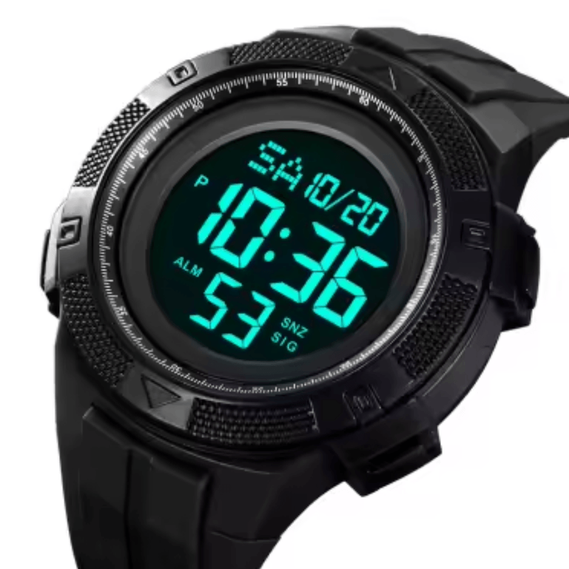 Fashion, accesorii si bijuterii - Barbati - Bijuterii barbati - Ceasuri barbati - Ceas de mana barbatesc Skmei Casual Digital Alarma Lumina de fundal Sport Afisare data Negru - Infinity.ro