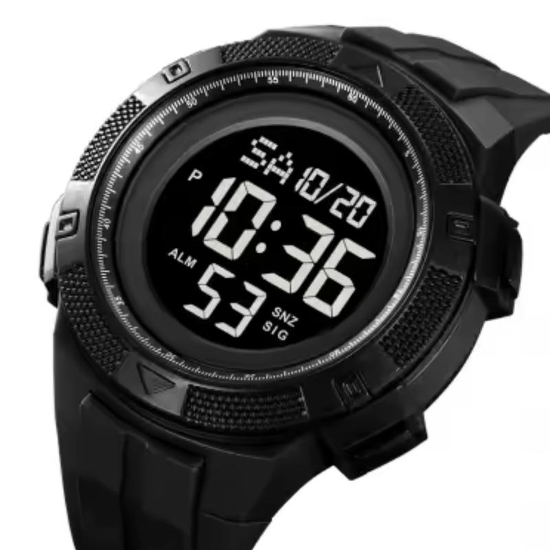 Fashion, accesorii si bijuterii - Barbati - Bijuterii barbati - Ceasuri barbati - Ceas de mana barbatesc Skmei Casual Digital Alarma Lumina de fundal Sport Afisare data Negru - Infinity.ro