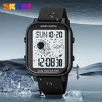 Fashion, accesorii si bijuterii - Barbati - Bijuterii barbati - Ceasuri barbati - Ceas digital Skmei Casual Sport Dublu afisaj Alarma Cronometru Negru - Infinity.ro