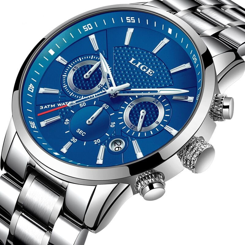 Fashion, accesorii si bijuterii - Barbati - Bijuterii barbati - Ceasuri barbati - Ceas elegant barbatesc Business Quartz Otel - Infinity.ro