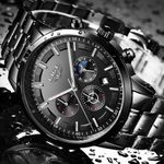 Fashion, accesorii si bijuterii - Barbati - Bijuterii barbati - Ceasuri barbati - Ceas elegant Lige Mecanism Quartz - Infinity.ro