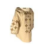 Fashion, accesorii si bijuterii - Femei - Imbracaminte femei - Camasi si bluze femei - Bluza dama 025 crem marimea S - Infinity.ro