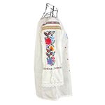 Fashion, accesorii si bijuterii - Femei - Imbracaminte femei - Camasi si bluze femei - Bluza dama RA25 alb/galben marimea S - Infinity.ro