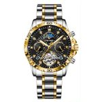 Fashion, accesorii si bijuterii - Barbati - Bijuterii barbati - Ceasuri barbati - Ceas barbati Tevise Mecanic Automatic Business Analog Elegant Argintiu/Negru - Infinity.ro