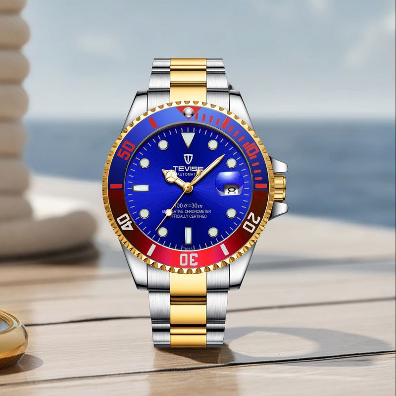 Fashion, accesorii si bijuterii - Barbati - Bijuterii barbati - Ceasuri barbati - Tevise Ceas barbatesc de mana Clasic Mecanic Automatic Fashion Luxury - Infinity.ro