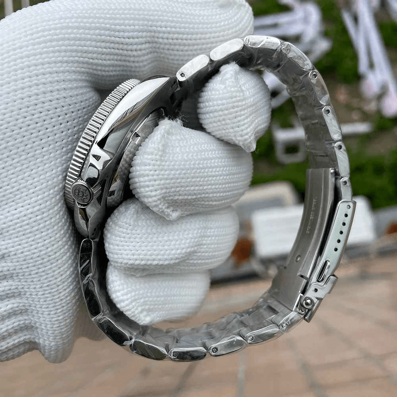 Fashion, accesorii si bijuterii - Barbati - Bijuterii barbati - Ceasuri barbati - Steeldive SD1970 Ceas Scufundari Barbati 200M, Sapphire Glass, Bezel Ceramic, Automat NH35, 44MM - Infinity.ro