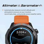 Laptop, Telefoane si Tablete - Wearables si gadgeturi - Gadgeturi - Accesorii SMART - NORTH EDGE X-TREK 2 Smartwatch GPS Multi-Satelit, AMOLED 1.43", Apeluri Bluetooth, 60+ Sporturi - Infinity.ro