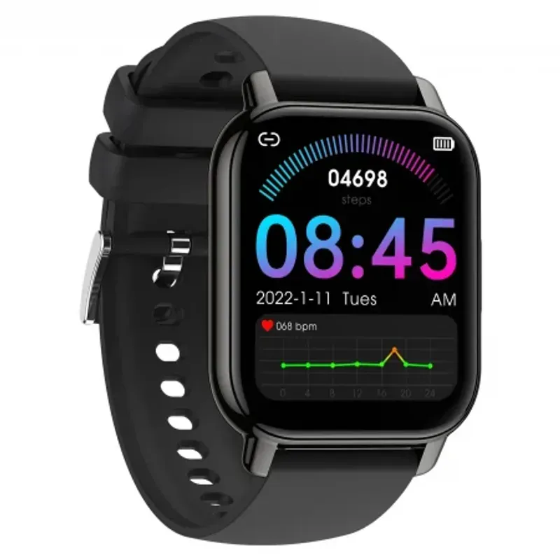 Laptop, Telefoane si Tablete - Wearables si gadgeturi - Gadgeturi - Accesorii SMART - Smartwatch Tio 1.85 Fitness Tracker inch 280mAh Pedometru Bataile inimii Rezistenta la apa Apeluri Bluetooth Android iOS - Infinity.ro