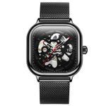 Fashion, accesorii si bijuterii - Barbati - Bijuterii barbati - Ceasuri barbati - TIO Ceas mecanic automatic barbatesc Analog Negru Bratara reglabila - Infinity.ro