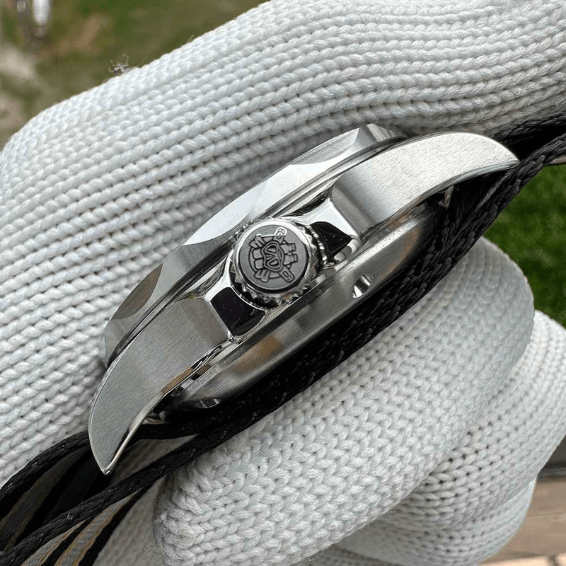 Fashion, accesorii si bijuterii - Barbati - Bijuterii barbati - Ceasuri barbati - Ceas automatic de scufundari STEELDIVE SD1957, 42 mm, NH35, cristal safir, 30 ATM, otel inoxidabil 316L, Swiss luminous - Infinity.ro