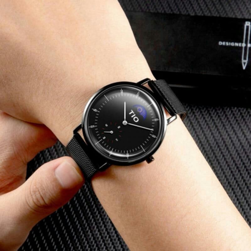 Fashion, accesorii si bijuterii - Barbati - Bijuterii barbati - Ceasuri barbati - Ceas barbatesc TIO Quartz Analog Bratara reglabila Fashion Elegant Luxury Otel inoxidabil - Infinity.ro