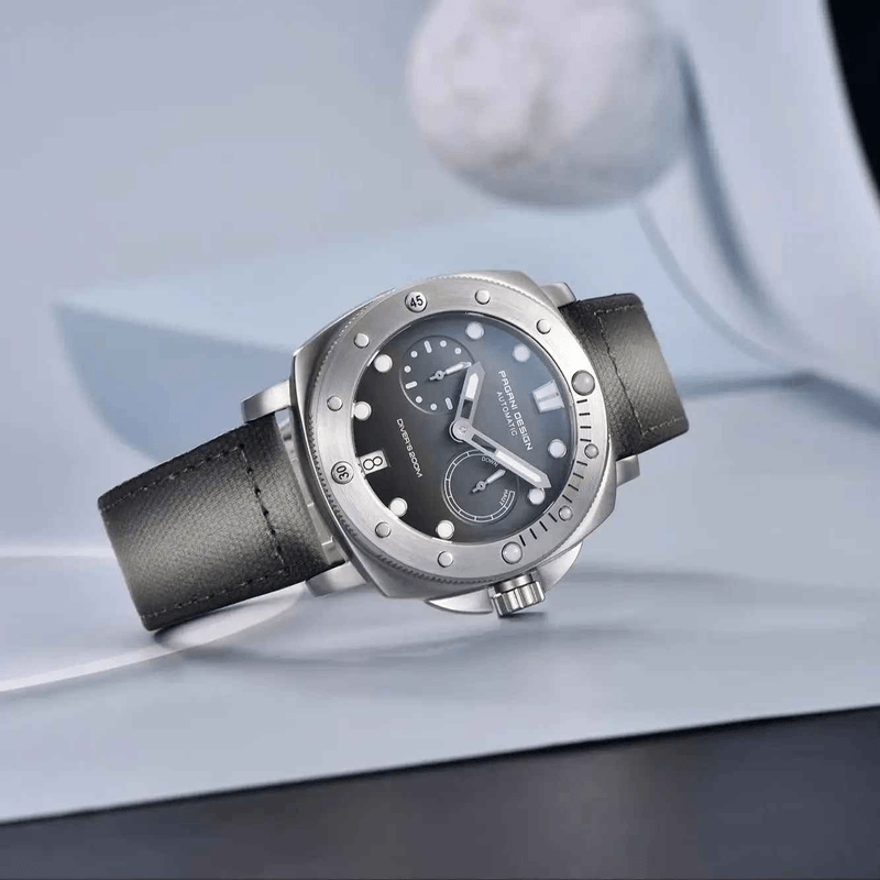 Fashion, accesorii si bijuterii - Barbati - Bijuterii barbati - Ceasuri barbati - Ceas automatic diver barbati PAGANI DESIGN PD-1767, 41 mm, mecanism CAL.2C10, safir, curea nylon, 200M rezistent la apa - Infinity.ro
