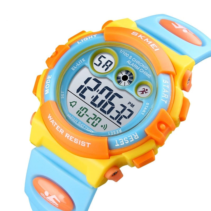 Fashion, accesorii si bijuterii - Copii - Accesorii copii - Bijuterii si ceasuri copii - Skmei Ceas pentru copii Digital Sport Alarma Lumina de fundal Cronometru 5 ATM - Infinity.ro