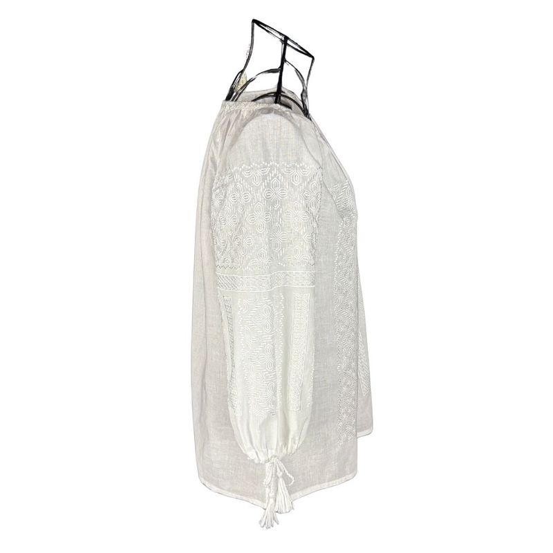 Fashion, accesorii si bijuterii - Femei - Imbracaminte femei - Camasi si bluze femei - Bluza dama RS25 alb optic , marimea L - Infinity.ro