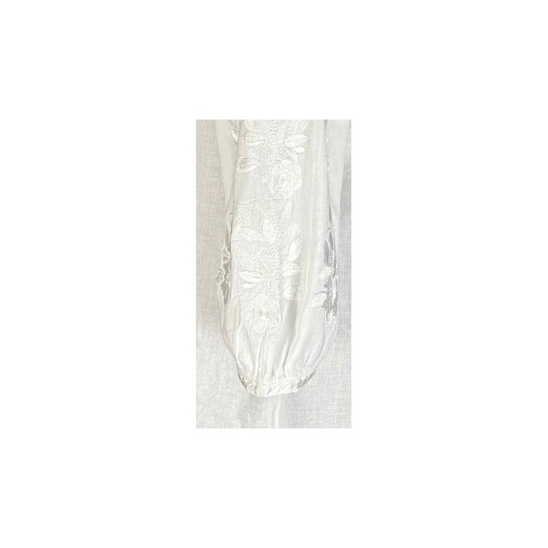Fashion, accesorii si bijuterii - Femei - Imbracaminte femei - Camasi si bluze femei - Bluza dama DEC alb optic , marimea L - Infinity.ro