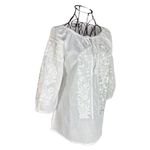 Fashion, accesorii si bijuterii - Femei - Imbracaminte femei - Camasi si bluze femei - Bluza dama DEC alb optic , marimea L - Infinity.ro