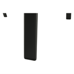 Casa si Gradina - Gradina si terasa - Mobilier exterior - Scaune si sezlonguri gradina - Stivuibil sezlong de gradina reglabil, negru/gri, ATREO - Infinity.ro