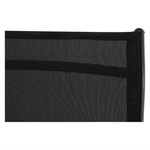 Casa si Gradina - Gradina si terasa - Mobilier exterior - Scaune si sezlonguri gradina - Stivuibil sezlong de gradina reglabil, negru/gri, ATREO - Infinity.ro