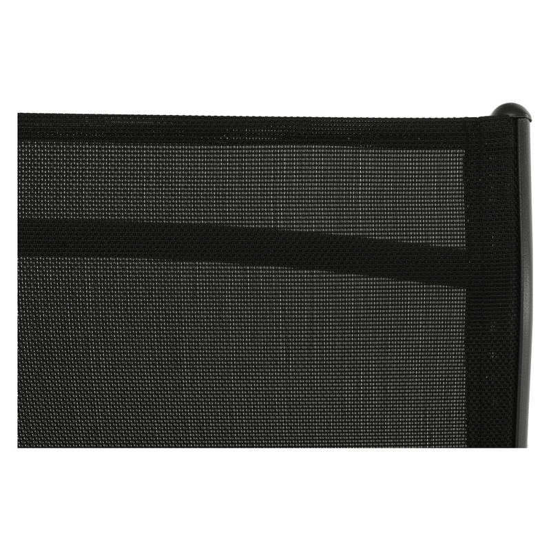 Casa si Gradina - Gradina si terasa - Mobilier exterior - Scaune si sezlonguri gradina - Stivuibil sezlong de gradina reglabil, negru/gri, ATREO - Infinity.ro