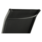 Casa si Gradina - Gradina si terasa - Mobilier exterior - Scaune si sezlonguri gradina - Stivuibil sezlong de gradina reglabil, negru/gri, ATREO - Infinity.ro