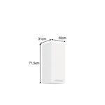 Casa si Gradina - Mobilier - Dulapuri si sifoniere - Dulapuri - Dulap superior, alb, SPLIT 30 G-72 1F - Infinity.ro