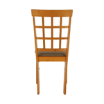 Casa si Gradina - Mobilier - Scaune si fotolii - Scaune - Scaun, lemn cires/material textil bej maro, GRID NEW - Infinity.ro