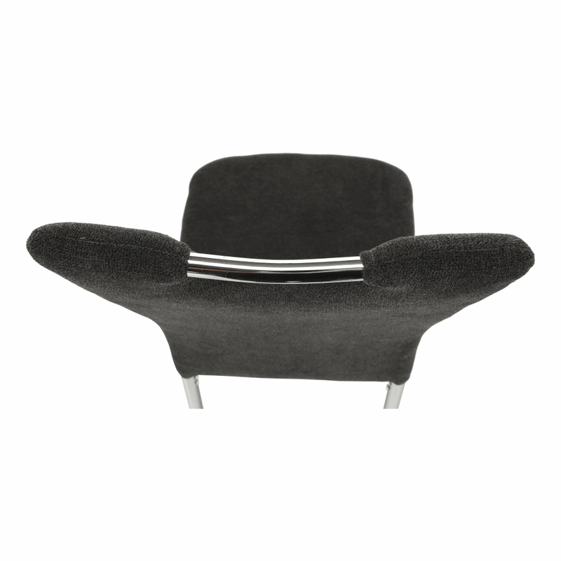 Casa si Gradina - Mobilier - Scaune si fotolii - Scaune - Scaun dining, textil gri maro/crom, OLIVA NEW - Infinity.ro