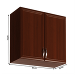 Casa si Gradina - Mobilier - Dulapuri si sifoniere - Dulapuri - Dulap superior G80, nuc Milano, SICILIA - Infinity.ro