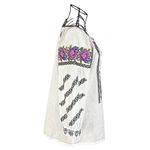 Fashion, accesorii si bijuterii - Femei - Imbracaminte femei - Camasi si bluze femei - Bluza dama O25 alb/mov marimea S - Infinity.ro