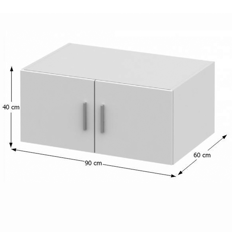 Casa si Gradina - Mobilier - Dulapuri si sifoniere - Dulapuri - Dulap superior, alb, INVITA Tip 9 - Infinity.ro