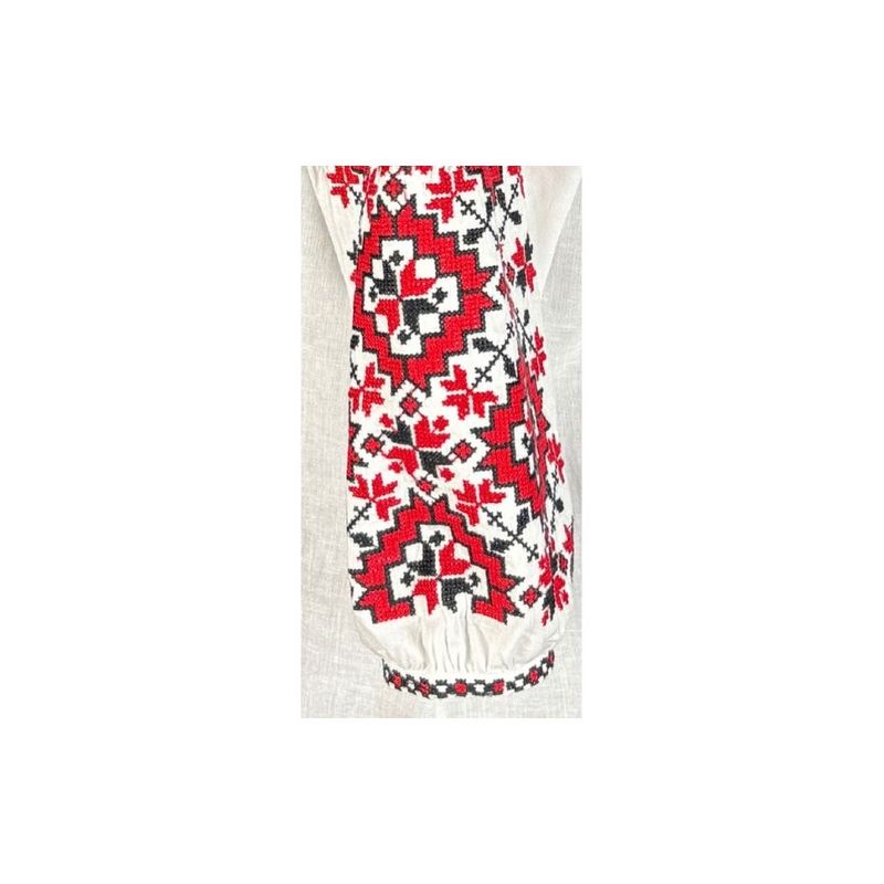 Fashion, accesorii si bijuterii - Femei - Imbracaminte femei - Camasi si bluze femei - Bluza dama O25 alb/rosu marimea S - Infinity.ro