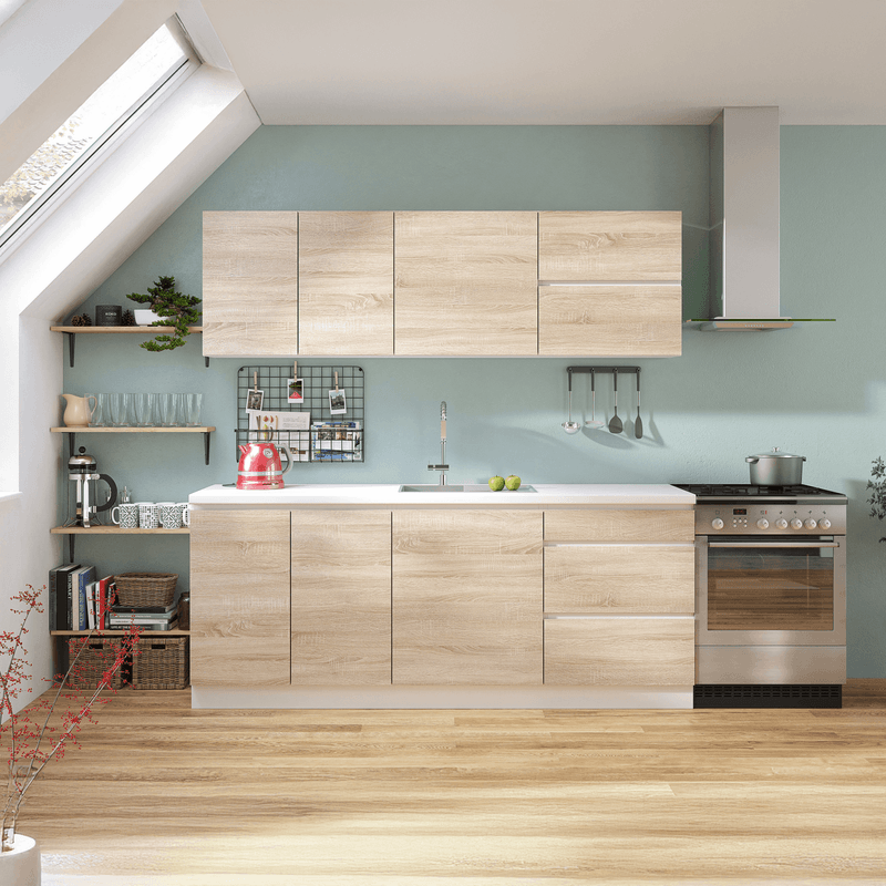 Casa si Gradina - Mobilier - Biblioteci si rafturi - Etajere - Etajera inferioara cu 1 raft , alb, LINE - Infinity.ro