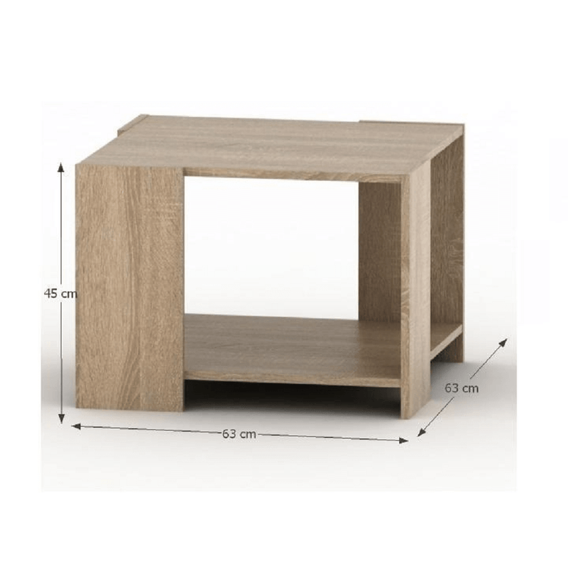 Casa si Gradina - Mobilier - Mese si birouri - Masute de cafea - Masuta cafea, Stejar sonoma, TEMPO ASISTENT NEW 026 - Infinity.ro