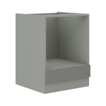 Casa si Gradina - Mobilier - Dulapuri si sifoniere - Dulapuri - Dulap inferior, gri extra lucios, PRADO 60 DG BB - Infinity.ro