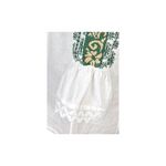 Fashion, accesorii si bijuterii - Femei - Imbracaminte femei - Camasi si bluze femei - Bluza dama A26 alb/verde marimea S - Infinity.ro