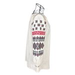 Fashion, accesorii si bijuterii - Femei - Imbracaminte femei - Camasi si bluze femei - Bluza dama A26 bej/rosu , marimea 2XL - Infinity.ro