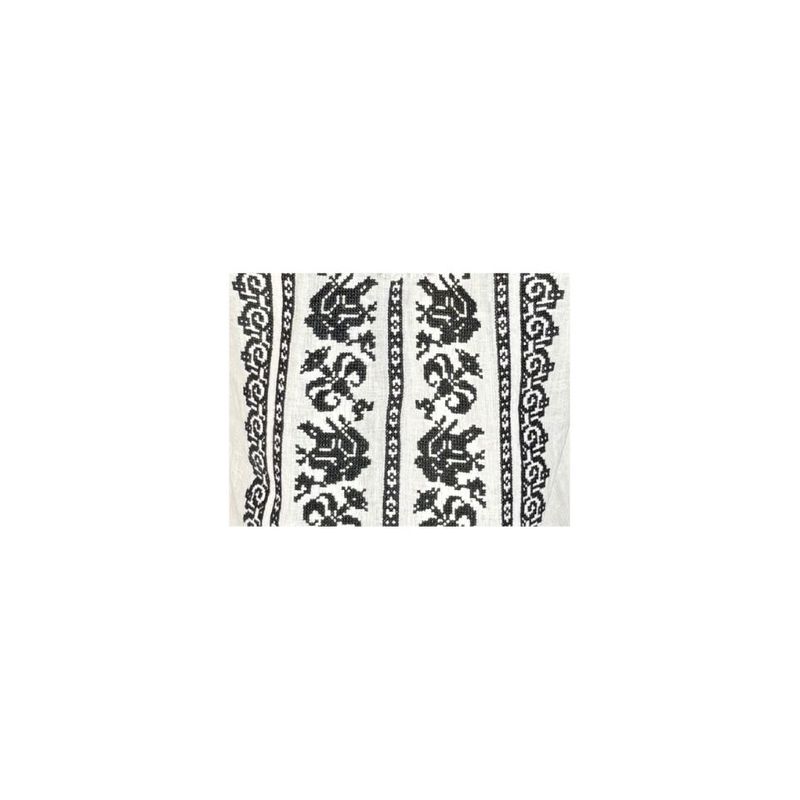 Fashion, accesorii si bijuterii - Femei - Imbracaminte femei - Camasi si bluze femei - Bluza dama RS25 alb/negru mahon , marimea 2XL - Infinity.ro