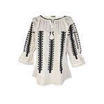 Fashion, accesorii si bijuterii - Femei - Imbracaminte femei - Camasi si bluze femei - Bluza dama tip ie 257 alb/negru darth vader , marimea XL - Infinity.ro
