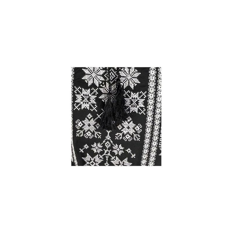 Fashion, accesorii si bijuterii - Femei - Imbracaminte femei - Camasi si bluze femei - Bluza dama tip ie 257 negru/alb , marimea M - Infinity.ro
