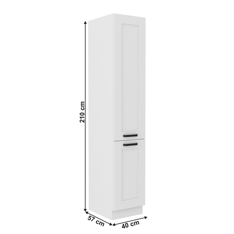 Casa si Gradina - Mobilier - Dulapuri si sifoniere - Dulapuri - Dulap inalt, alb, LULA 40 DK-210 2F - Infinity.ro