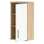 Casa si Gradina - Mobilier - Dulapuri si sifoniere - Dulapuri - Dulap suspendat, stejar sonoma/ alb mat LESSY NEW 04 - Infinity.ro