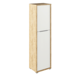 Casa si Gradina - Mobilier - Dulapuri si sifoniere - Dulapuri - Dulap cu polite, stejar artizan/alb, RIOMA TYP 08 - Infinity.ro