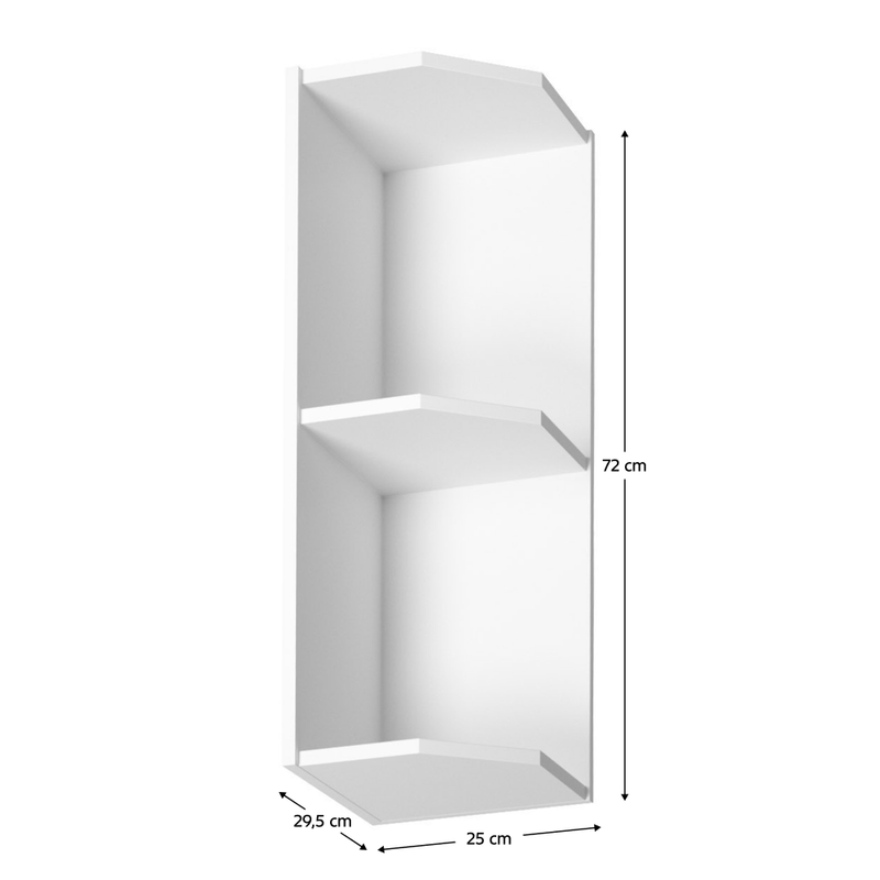 Casa si Gradina - Mobilier - Dulapuri si sifoniere - Dulapuri - Dulap superior cu rafturi G25P, alb, PROVENCE - Infinity.ro