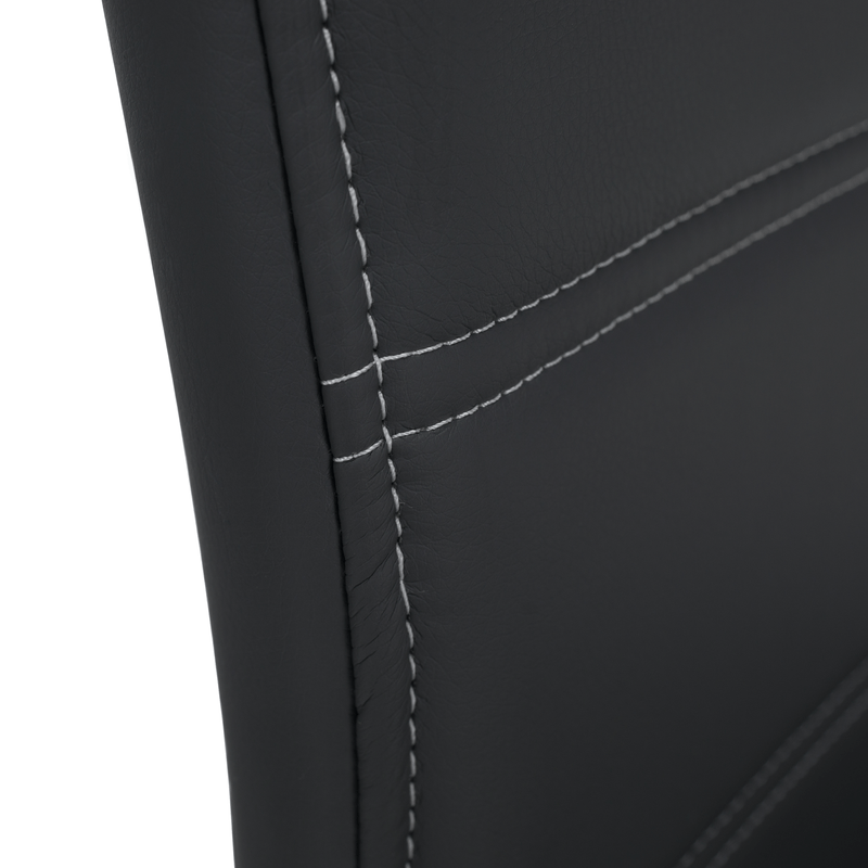 Casa si Gradina - Mobilier - Scaune si fotolii - Scaune - Scaun dining, gri inchis / cusatura deschisa, ABIRA NEW - Infinity.ro