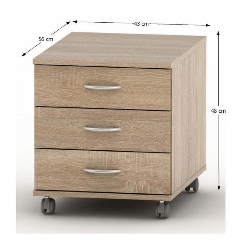 Casa si Gradina - Mobilier - Dulapuri si sifoniere - Dulapuri - Dulapior, stejar sonoma, TEMPO ASISTENT NEW 016 - Infinity.ro