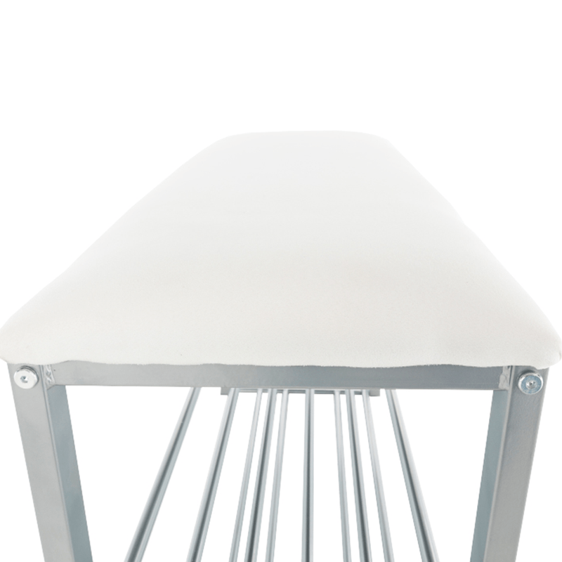 Casa si Gradina - Mobilier - Organizare si depozitare - Bancute - Banca cu rafturi pantofi, bej/gri, LANGELLA - Infinity.ro