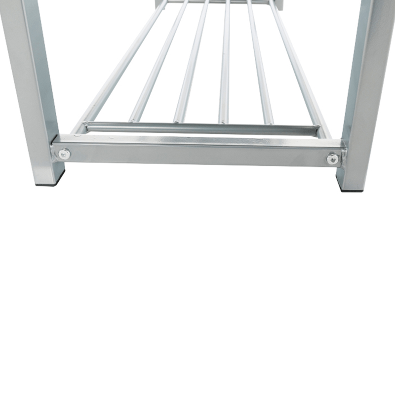 Casa si Gradina - Mobilier - Organizare si depozitare - Bancute - Banca cu rafturi pantofi, bej/gri, LANGELLA - Infinity.ro