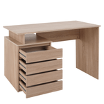 Casa si Gradina - Mobilier - Mese si birouri - Birouri - Masa PC, stejar sonoma, HANY NEW - Infinity.ro