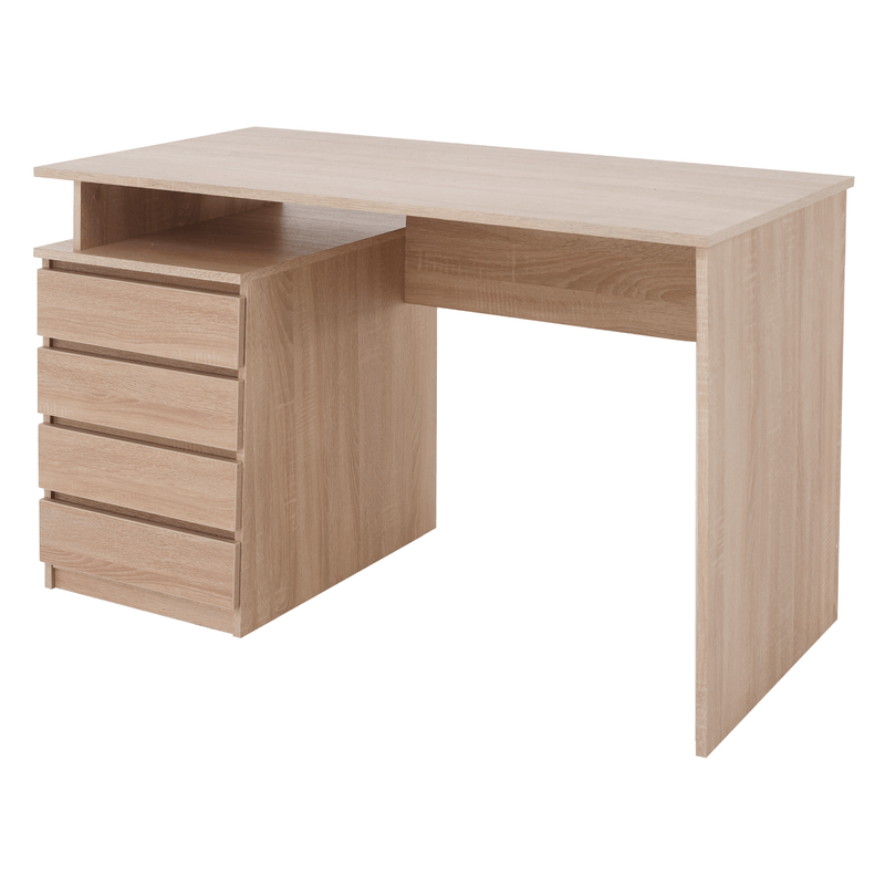 Casa si Gradina - Mobilier - Mese si birouri - Birouri - Masa PC, stejar sonoma, HANY NEW - Infinity.ro